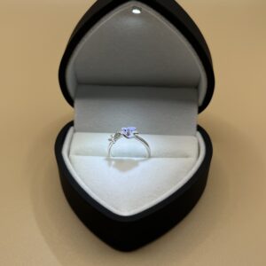 Anillo de Plata Violeta Encanto