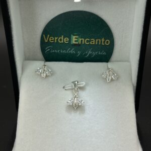 Set de Plata "Abeja Reina"