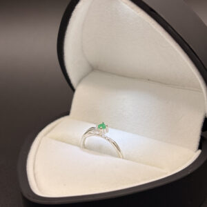 Anillo Destello Plateado