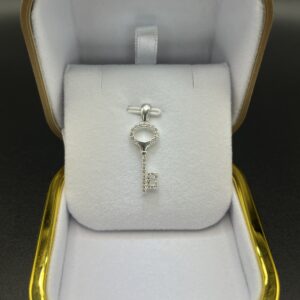 dije llave plata 925