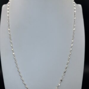 cadena krispeta plata 925